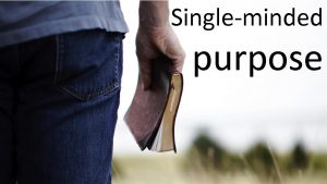 Single-minded Purpose